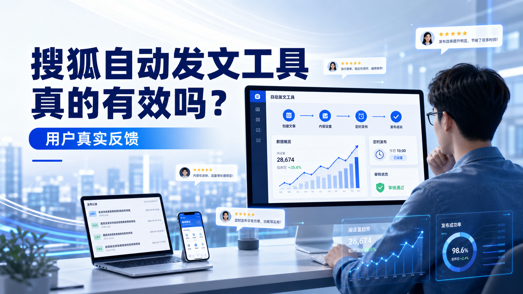 搜狐自动发文工具真的有效吗？昆明用户的真实反馈